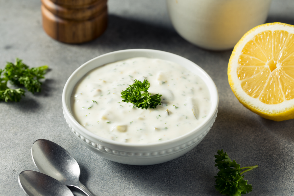 Bärlauch Joghurt Dip