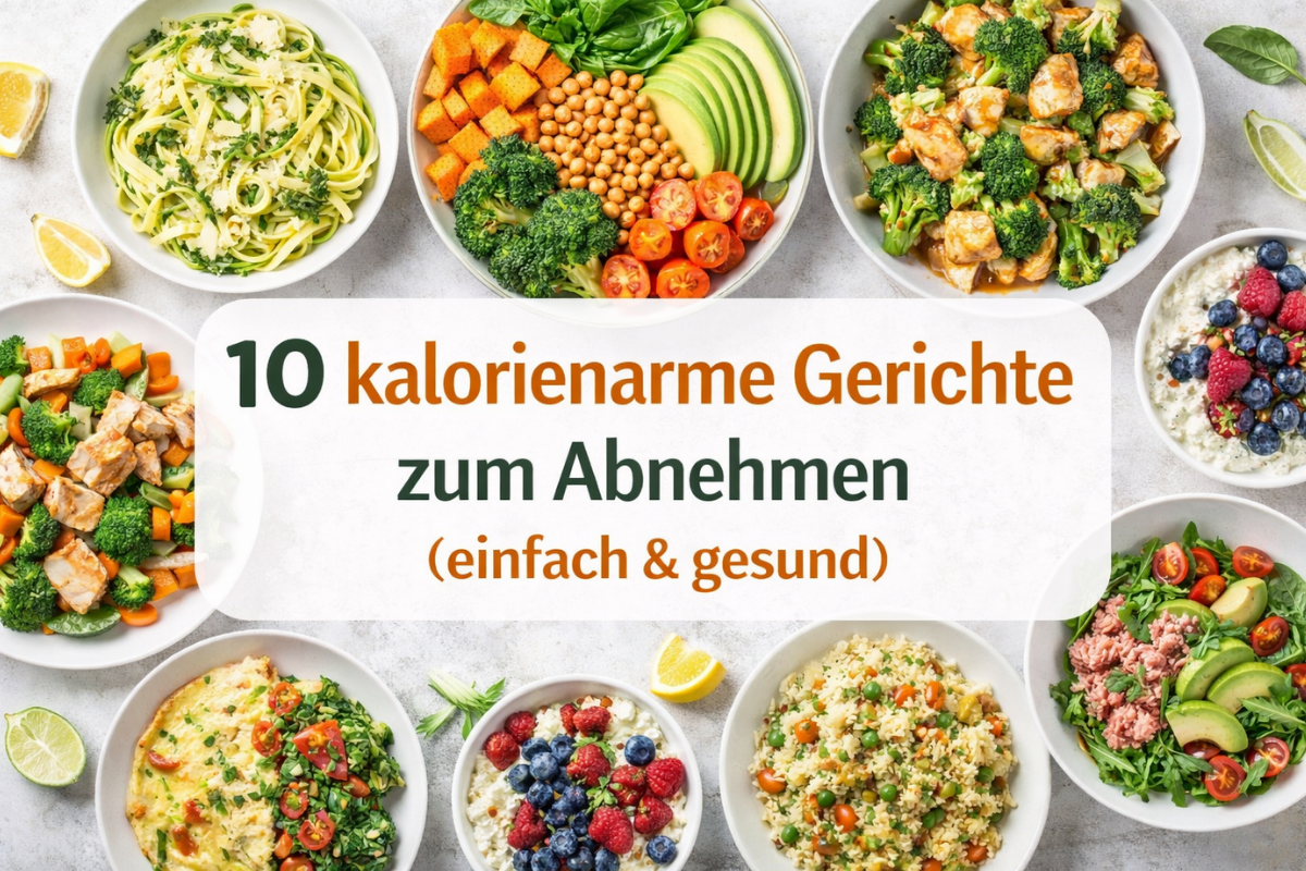 10 kalorienarme Gerichte zum Abnehmen